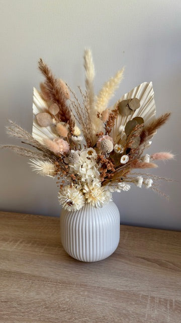 Small preserved flower arrangement